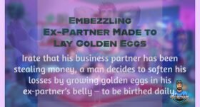 Embezzling Ex-Partner Made to Lay Golden Eggs – 3:00