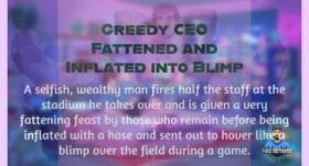 Greedy CEO Fattened and Inflated into Blimp – 3:48