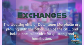 Exchanges, 01 – Prologue